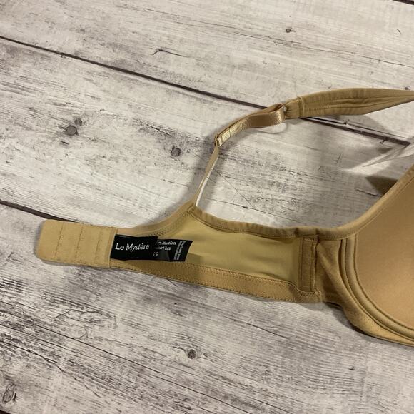 Le Mystere Bra Tisha Womens 34A Nude Beige Underwire T-Shirt L’ Image #955 NEW - Picture 6 of 11